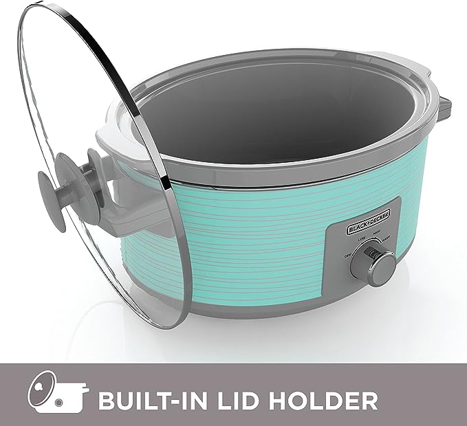 BLACK+DECKER 7-Quart Slow Cooker.