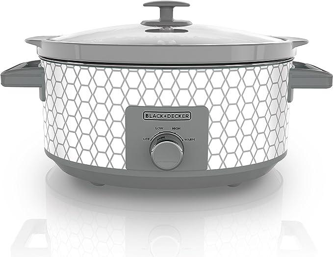 BLACK+DECKER 7-Quart Slow Cooker.