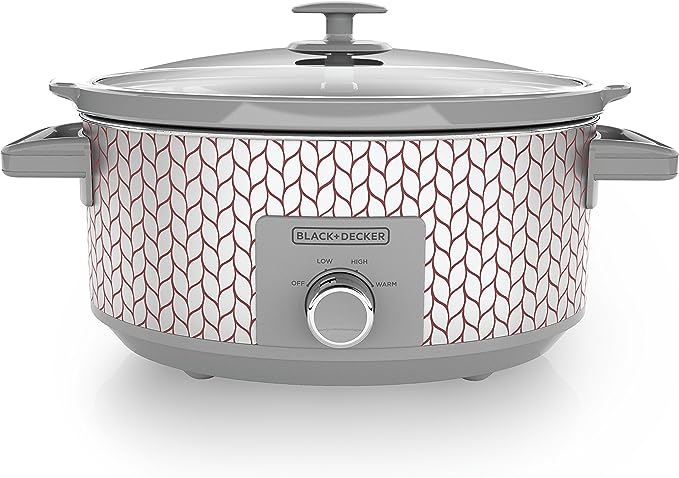 BLACK+DECKER 7-Quart Slow Cooker.